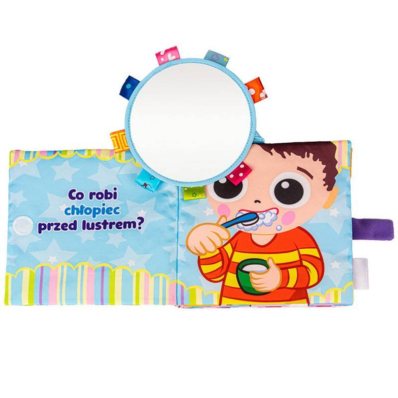 Jolly Baby Książeczka Edukacyjna Co Robi Chłopiec? Dumel - 1