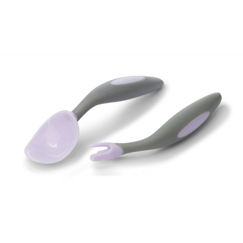 B.Box Pierwsze sztućce dla niemowląt, Gelato Boysenberry, B.box - 3
