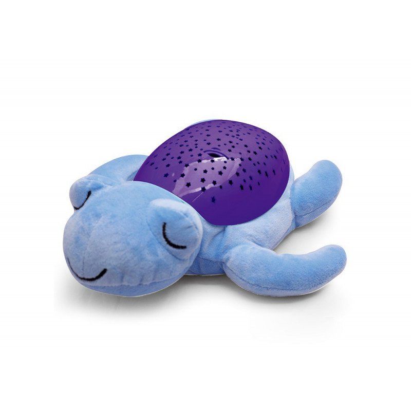 Żółwik projektor z gwiazdkami niebieski  - 1