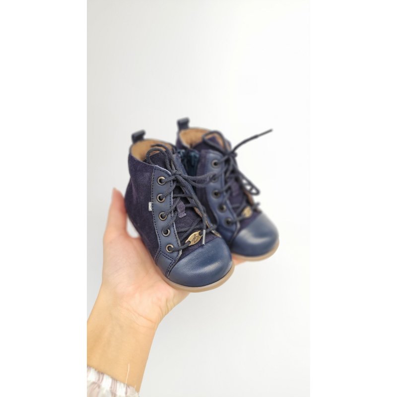 Emel buty trzewiki wysokie granatowe z ociepleniem EY1428A-2 WATERPROOF Emel - 7