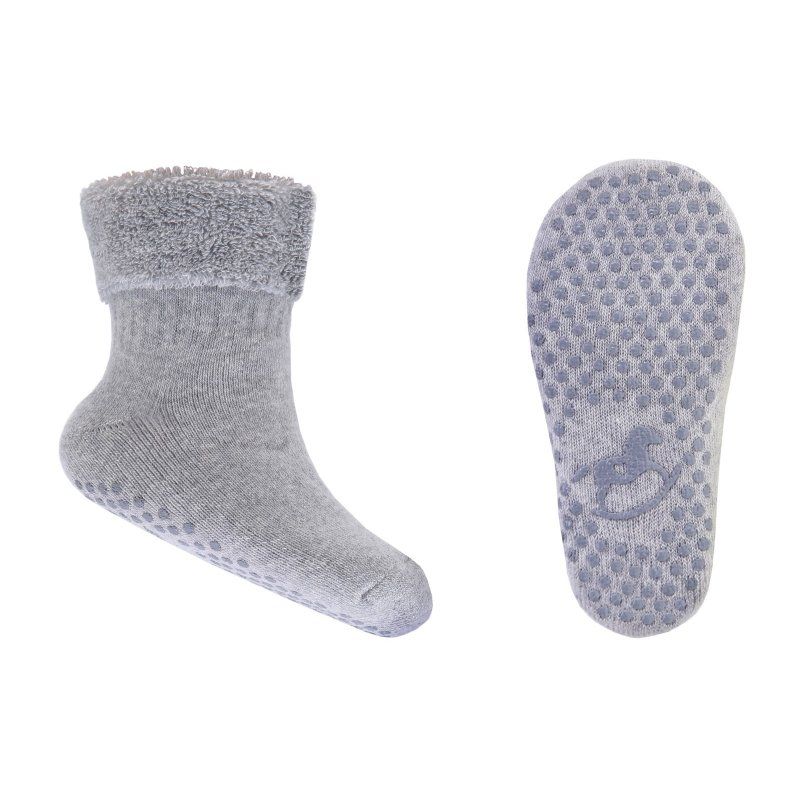 Emel Skarpetki szare frotte z ABS SFA 100-19 Emel - 1