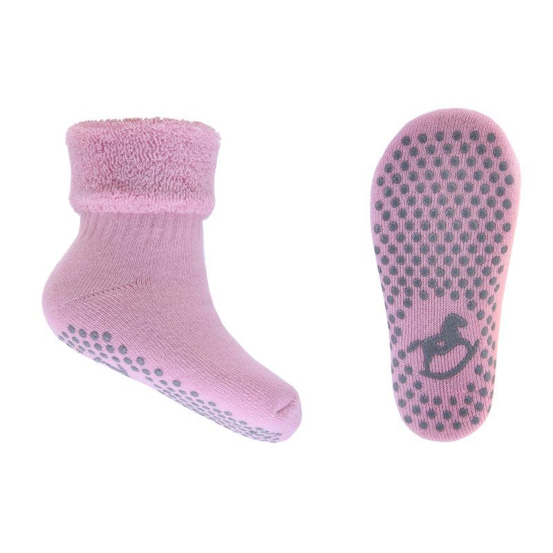 Emel Skarpetki różowe frotte z ABS SFA 100-20 Emel - 1