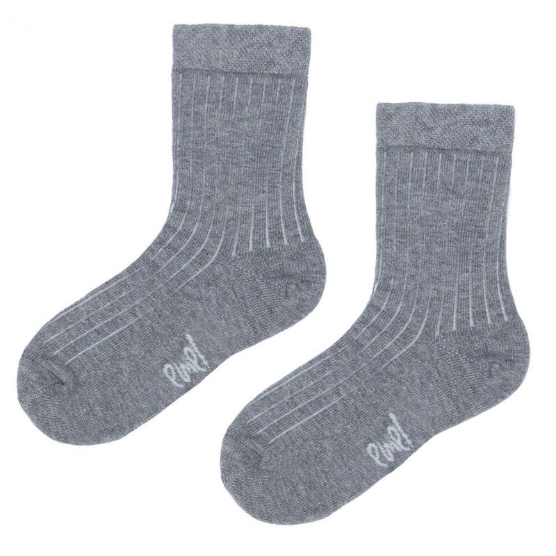 Emel Skarpetki bawełniane szare SBO 100-31 Emel - 1