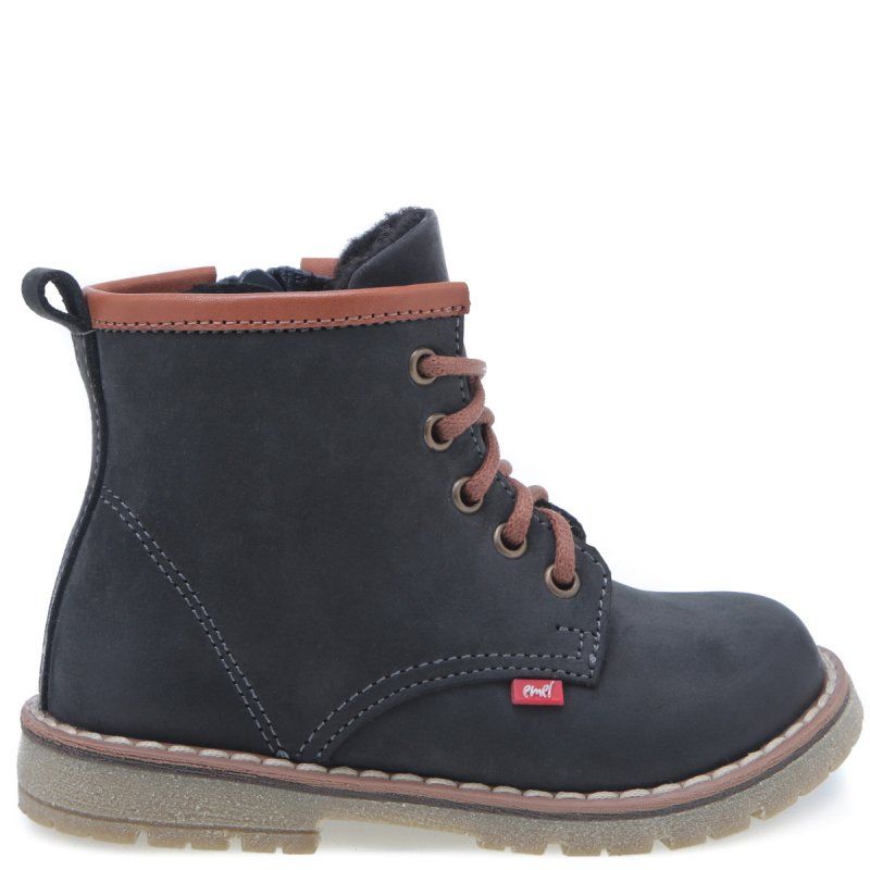 Emel trzewiki zimowe ocieplane grafitowe EY-27272 Emel - 2
