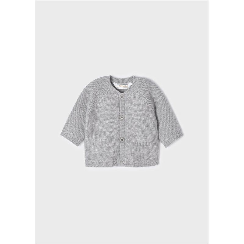 Mayoral Kardigan szary trykotowy dla noworodka 2391 col. 45 Mayoral - 1