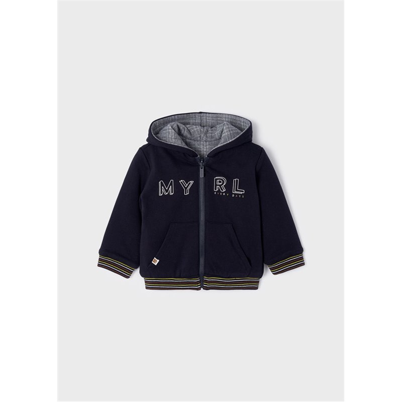 Mayoral Bluza granatowa dwustronna dla niemowlęcia 2426 col. 80
