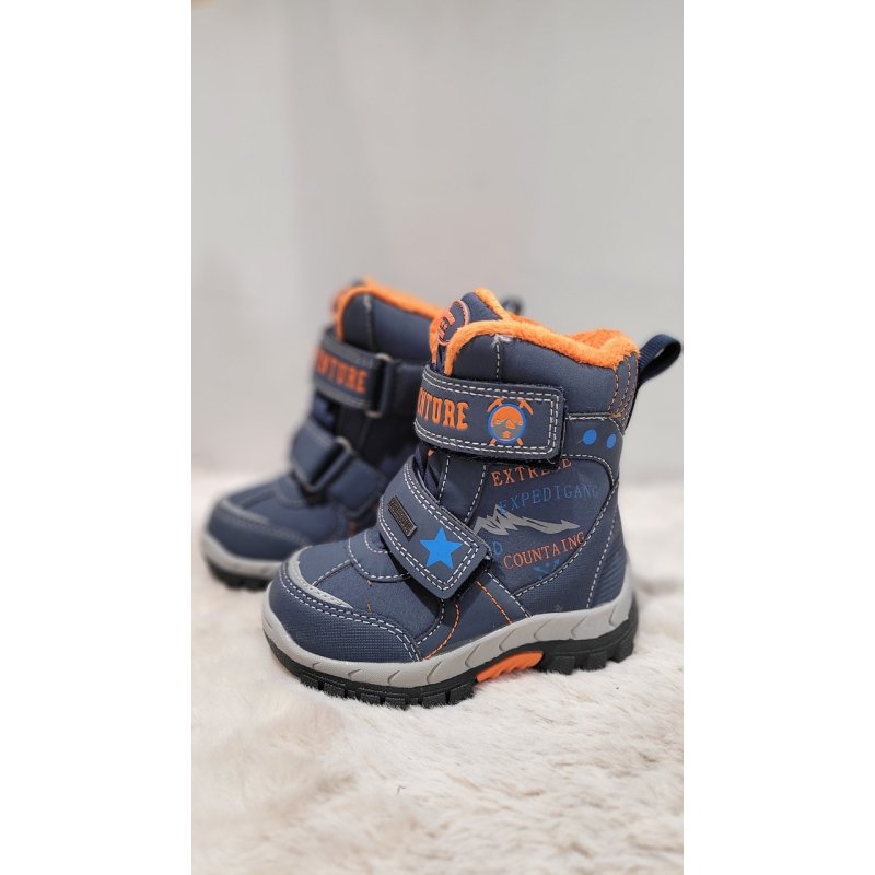 AMERICAN CLUB Buty zimowe śniegowce granatowe 35/19 American Club - 1