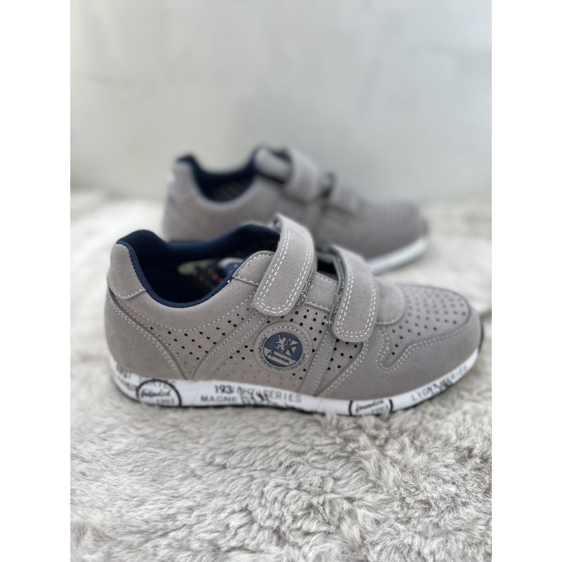 American Club buty sportowe BS04/19 Szary American Club - 3