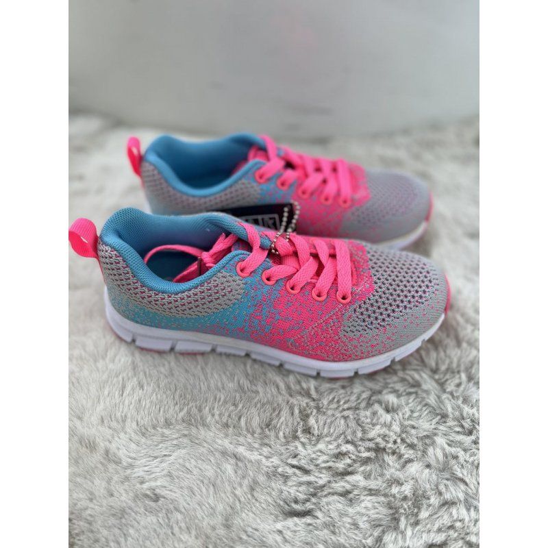 American Club buty sportowe TBN-223 grey/fuxia/blue American Club - 3