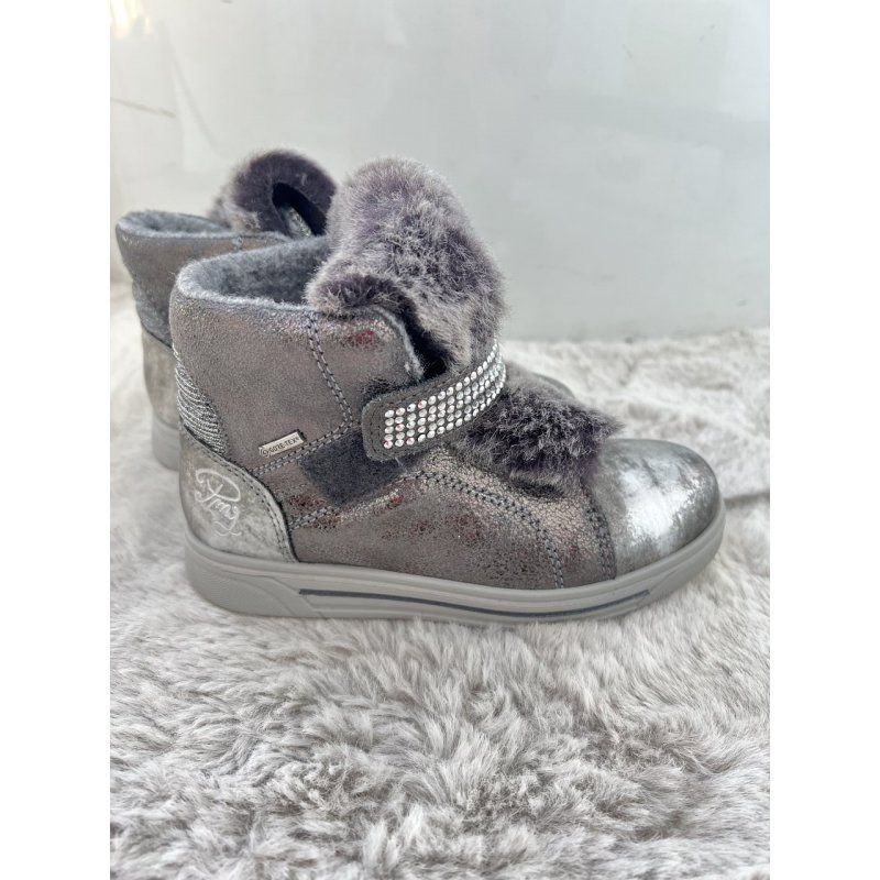 Primigi buty zimowe szare z cyrkoniami 2380900 Primigi - 1