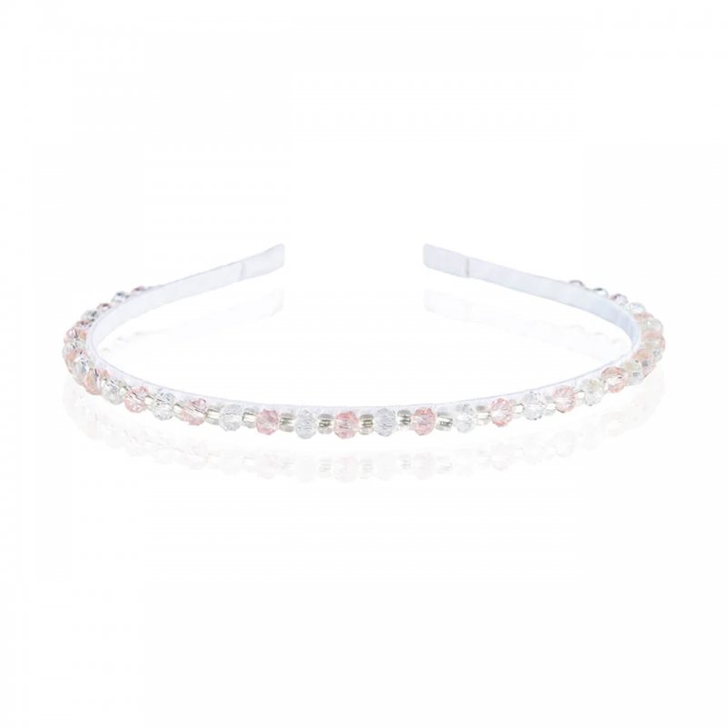 LaVashka Vera Crystal pink - opaska różowa LA VASHKA - 1