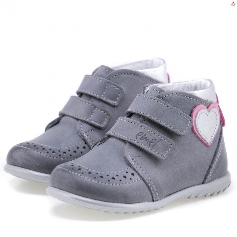 Emel buty roczki jasno-szare E2439-1 Emel - 1