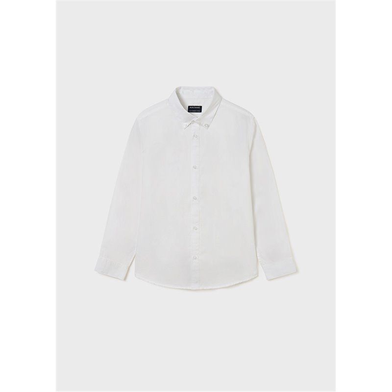 Mayoral Koszula biała z długim rękawem dla chłopca 874 col. 17 Mayoral - 1