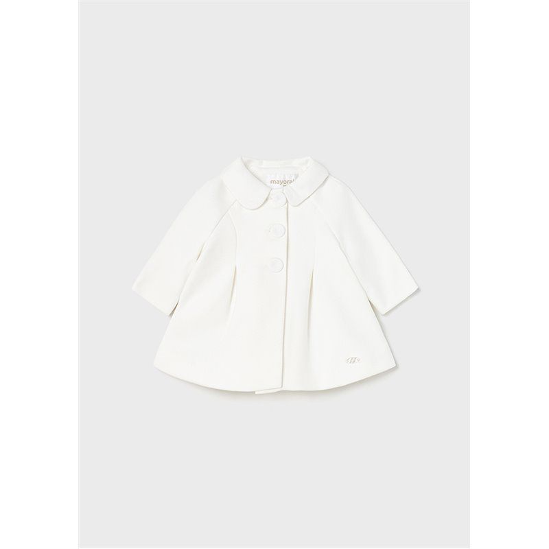 Mayoral Płaszcz ecru dla noworodka 2404 col. 32 Mayoral - 1