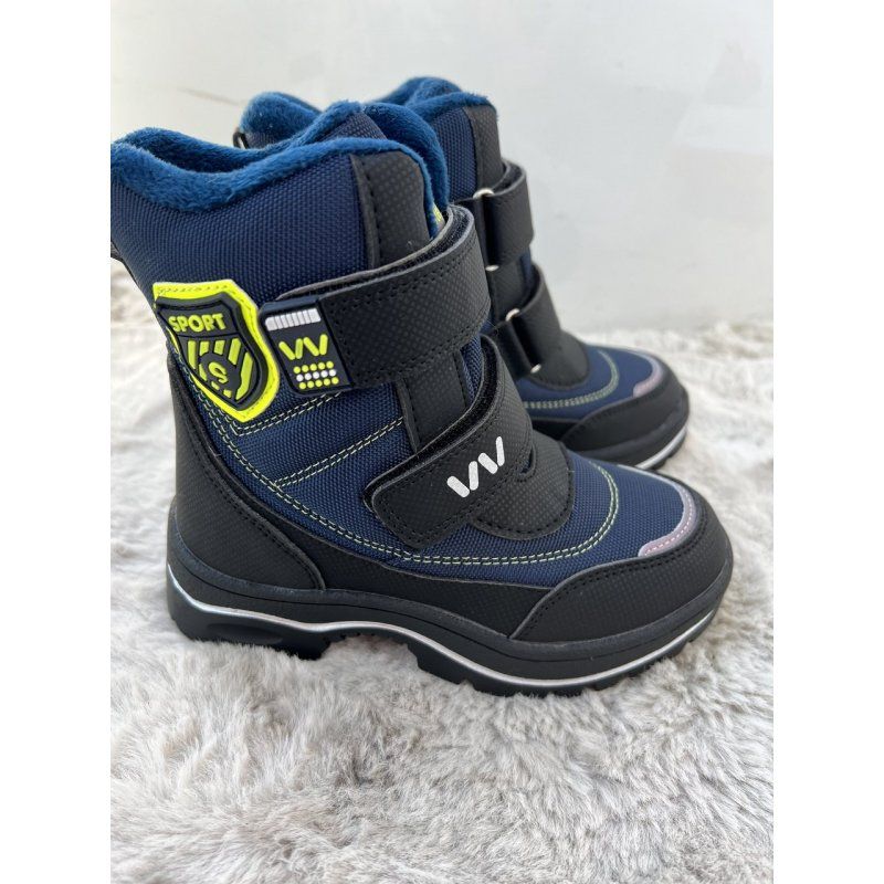 Weestep Śniegowce granatowe chłopięce 216DB  - 1