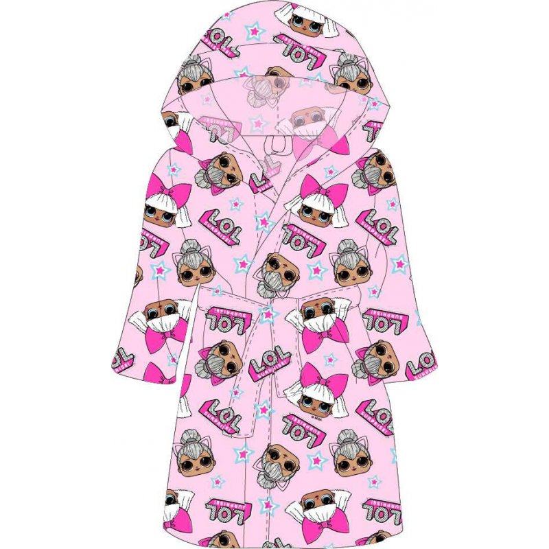 LOL Surprise szlafrok z mikrofibry dla dziewczynek  - 1