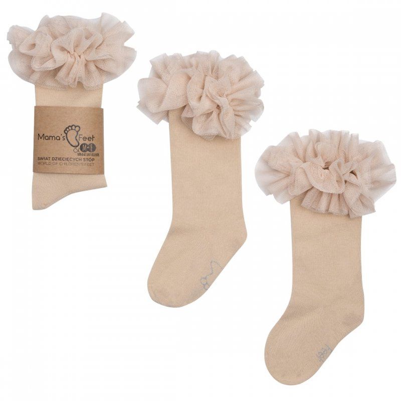 Mama's feet podkolanówki beż Tutu Mama's feet - 1