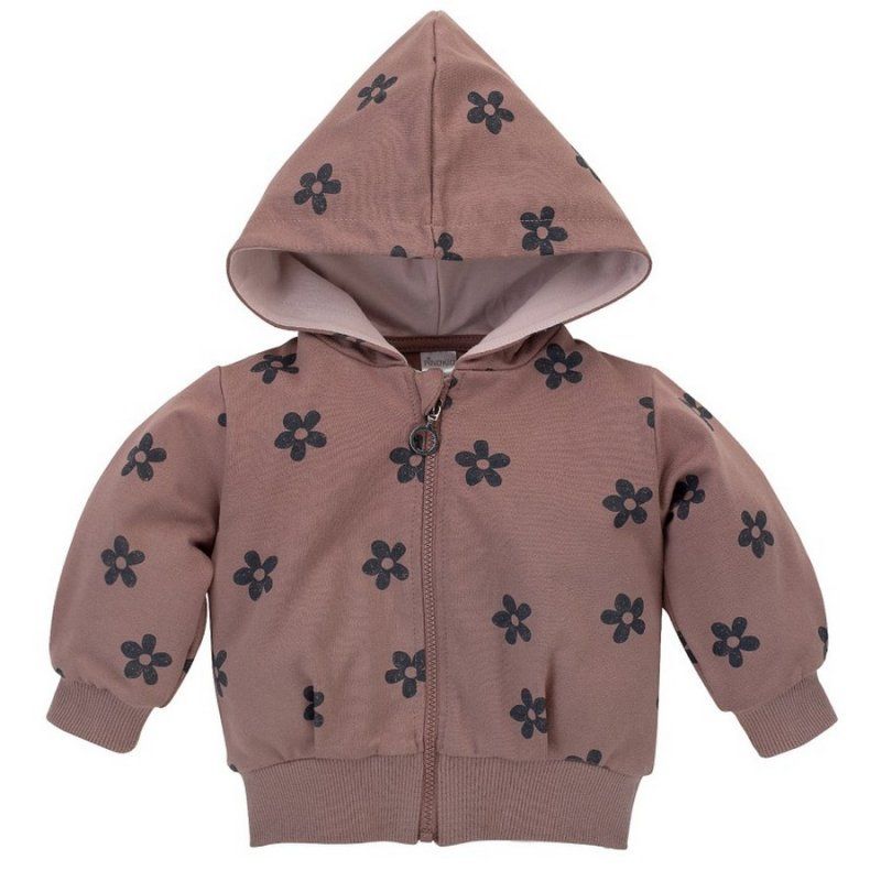 Pinokio Bluza na zamek w kwiatki HAPPINESS  - 1