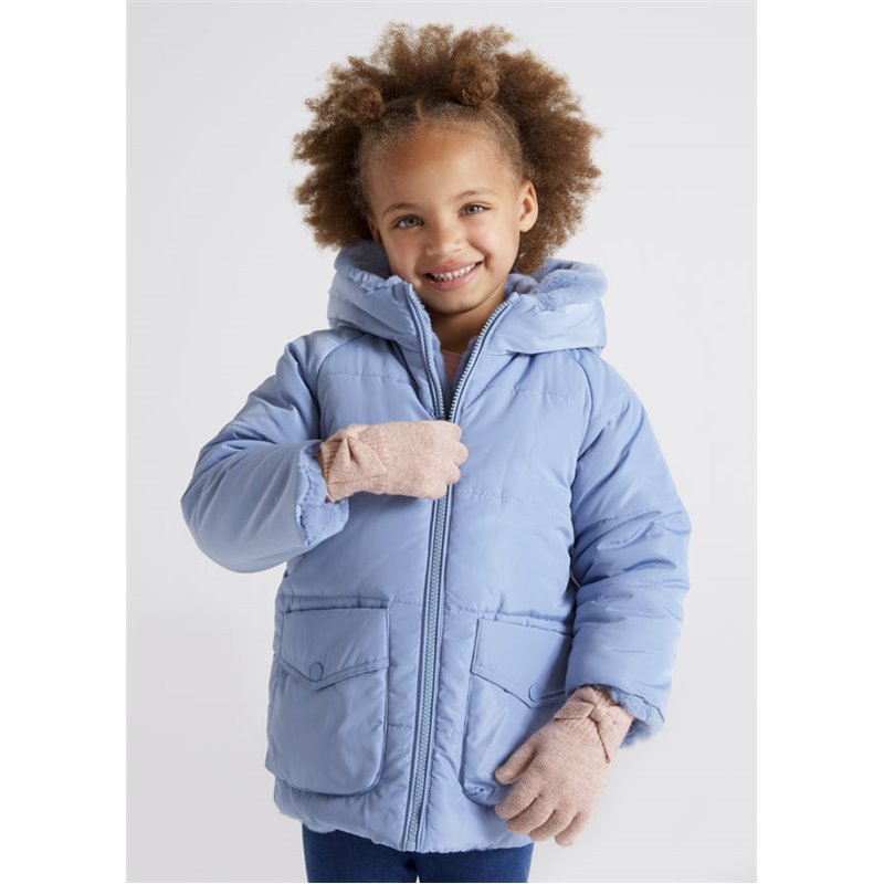 Mayoral Rękawiczki różowe z kokardką dla dziewczynki 10333 col. 83 Mayoral - 1