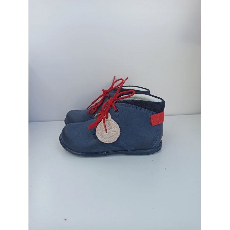 Emel buty trzewiki granatowe ocieplane E2440 Emel - 2