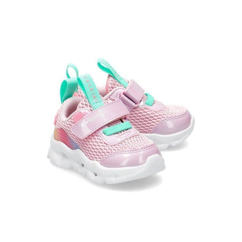 ABC KIDS BUCIKI Z ŚWIĘCĄCYM LED DLA DZIEWCZYNKI B011105220 ABC Kids - 1