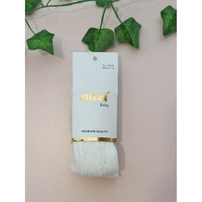 NENA BEBE ARTI Rajstopy ażurowe kremowe NENA BEBE - 1