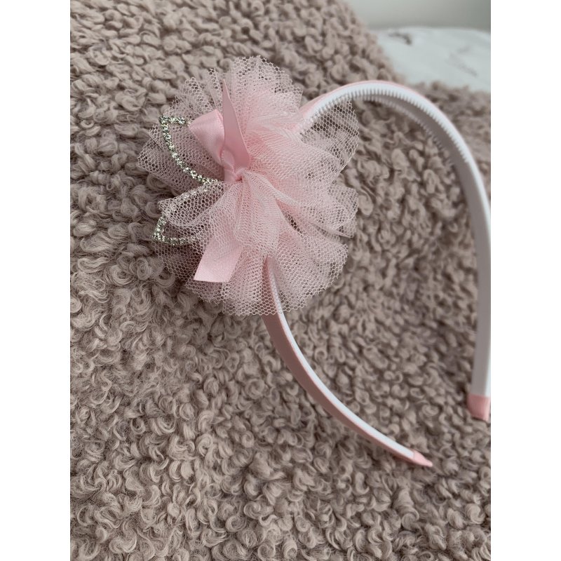 Coralico opaska róż z pomponem Coralico - 2