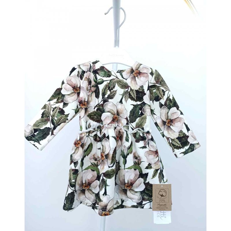 MAMATTI Sukienka bawełniana DZIKA RÓŻA SE11245 Mamatti - 1