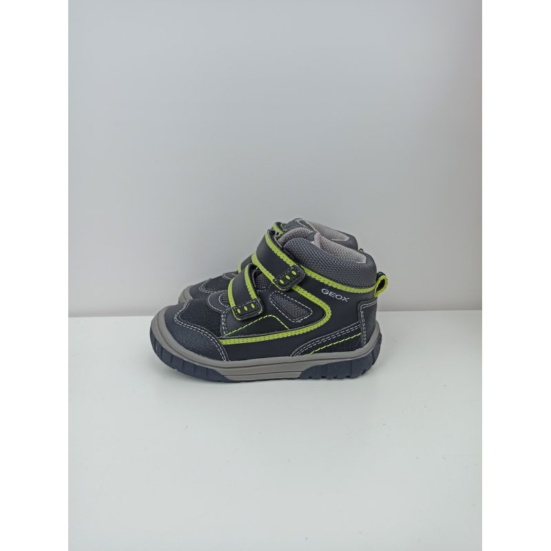 Buty przejściowe Geox czarne na rzepy B54D8A054FUC9389 Geox - 1