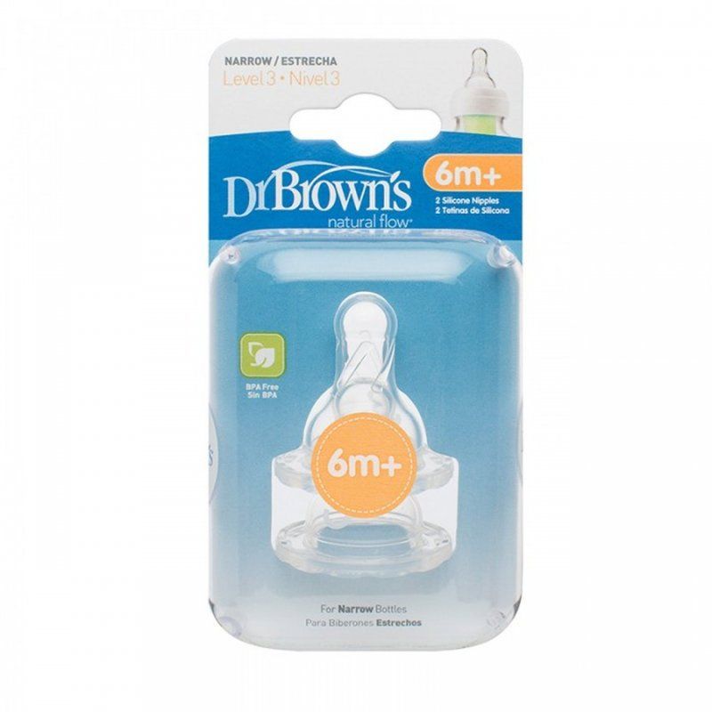 DrBrown's Smoczek silikonowy 6m+ 3201 Dr.Brown's - 2