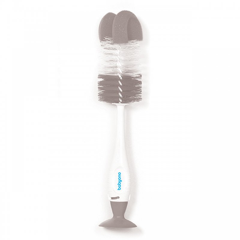 Babyono szczotka z przyssawką szara 728/04 Babyono - 1