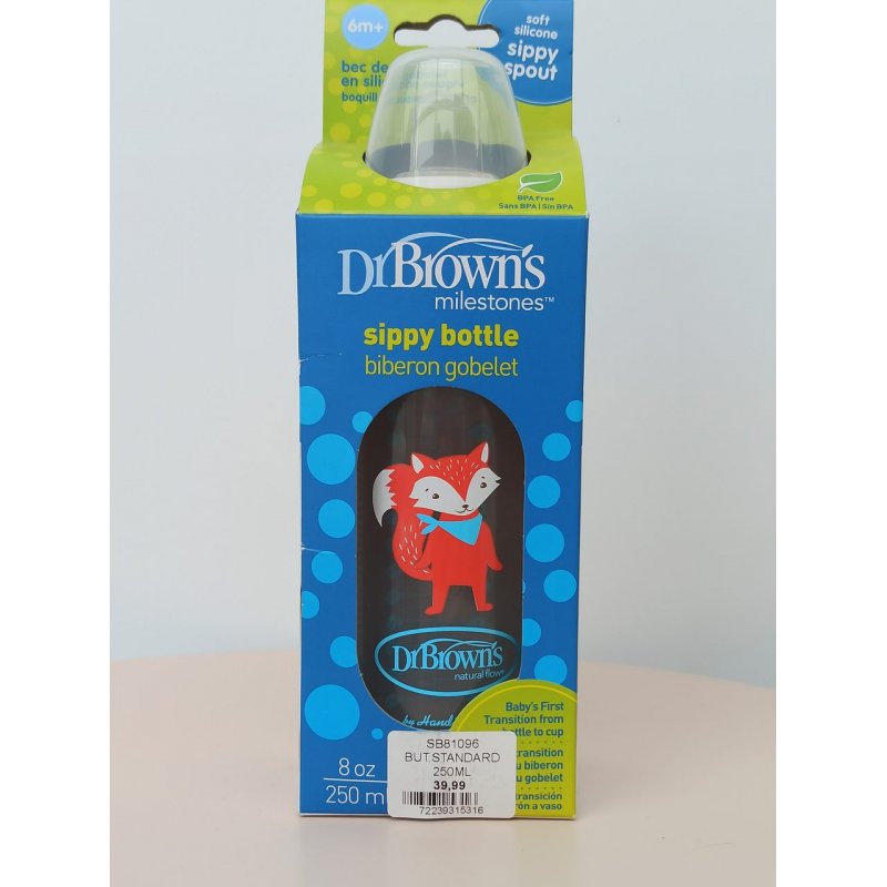 Dr.Browns butelka standard 250ml niekap. lis SB81096 Dr.Brown's - 1
