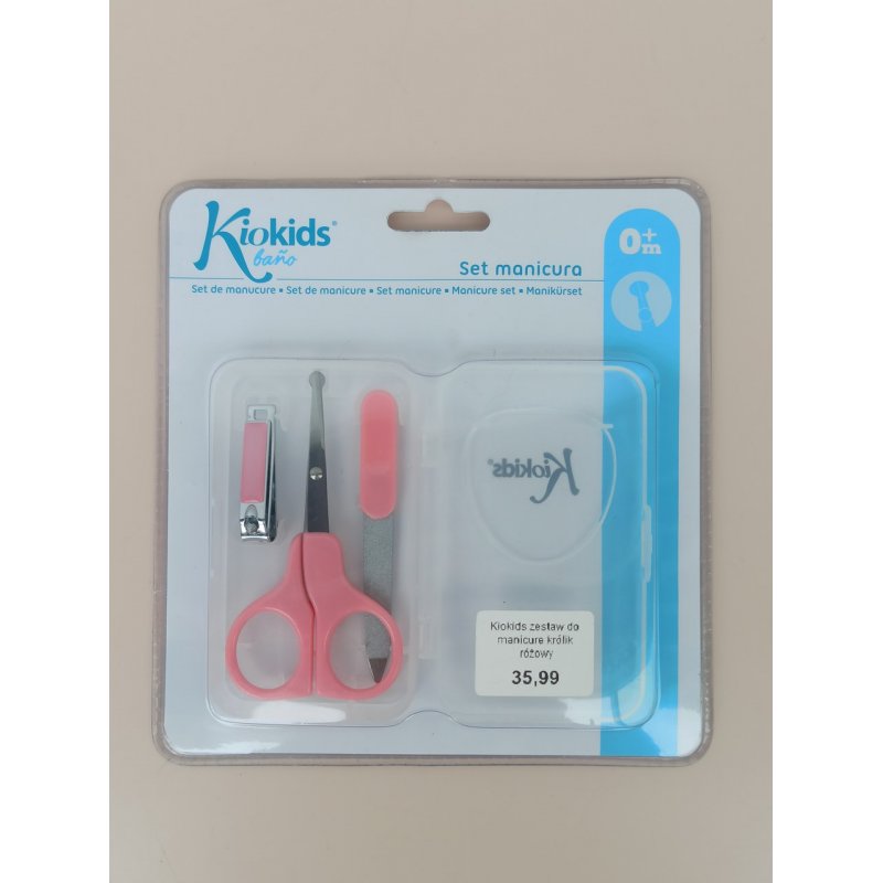 Kiokids zestaw do manicure królik różowy Kio Kids - 1