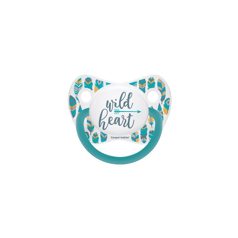Canpol smoczek uspokajający anatomiczny WILD CANPOL - 1
