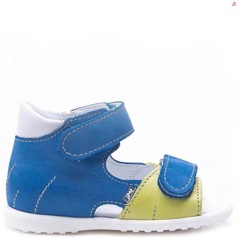 Emel buty sandały niebiesko limonkowe E2428B-6 Emel - 1