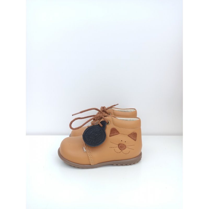 Emel Trzewiki brązowe z kotkiem ES 2343E-4 Emel - 1