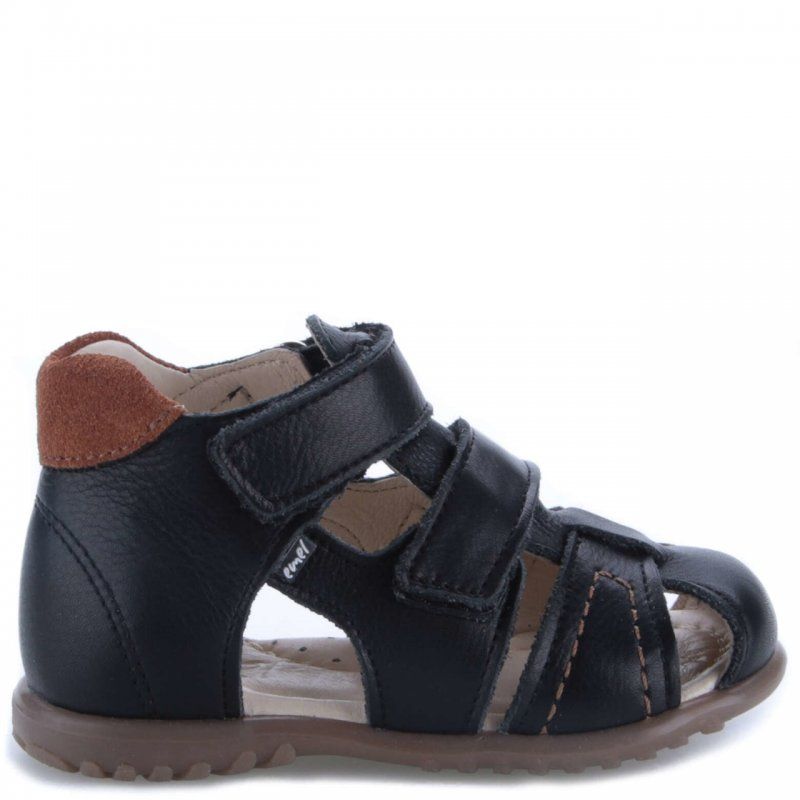 Emel Sandały czarne ES 2437-37 Emel - 1