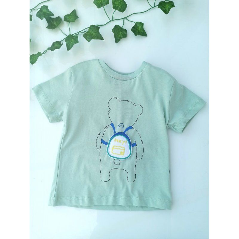 Tuffy Kids Bluzka seledyn Hey  - 3