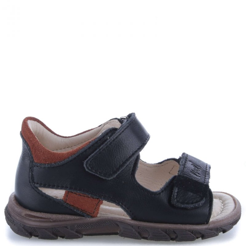 Emel Sandały czarne E 1560-29 Emel - 1