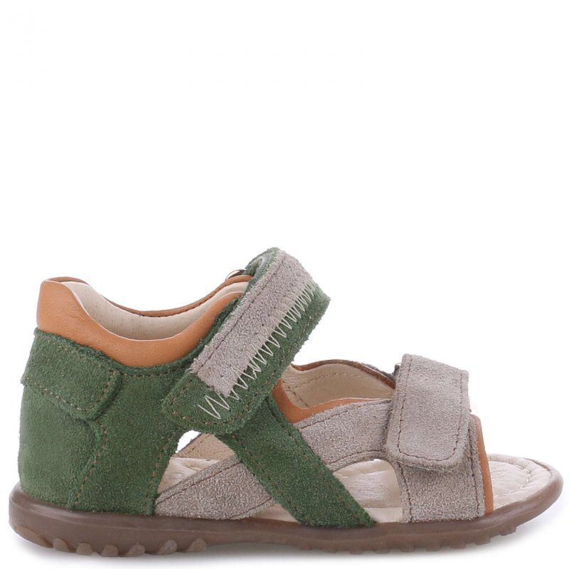 Emel Sandały szaro zielone ES 2086B-2 Emel - 1