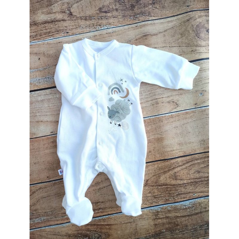 Eevi Pajac Mellow biały Eevi - 1