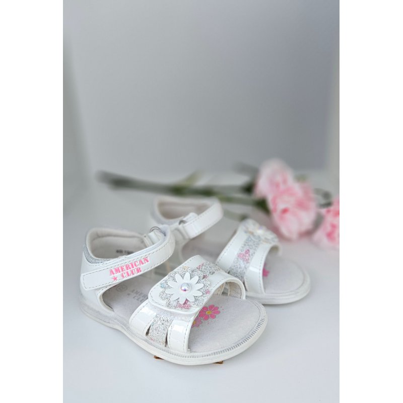 AMERICAN CLUB buty sandały XD 11/21 białe American Club - 1