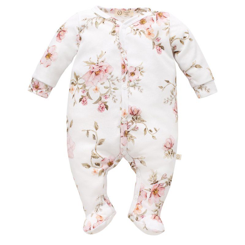 YOSOY Rampers organic cotton Rose YOSOY - 1
