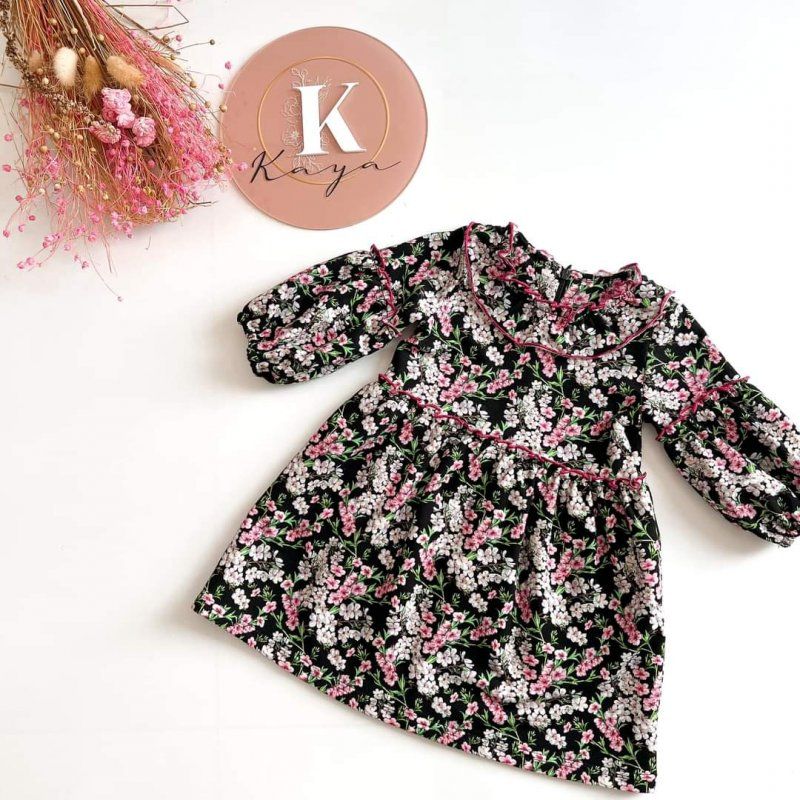 Kaya Sukienka w kwiatuszki KAYA - 1