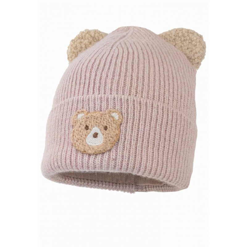 JAMIKS MISSI czapka z misiem różowa Jamiks - 1