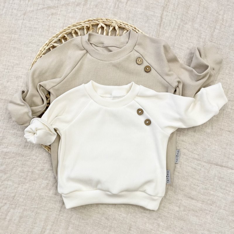 Taturo Bluza krem prążek Taturo - 1