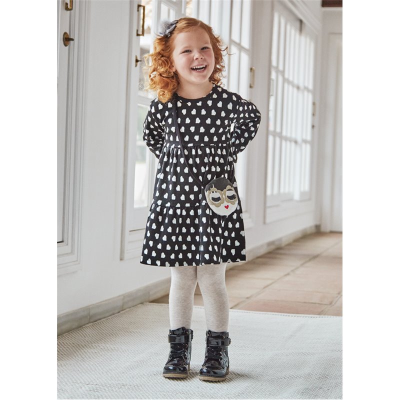 Sukienka z torebką dla dziewczynki 4932 col.93