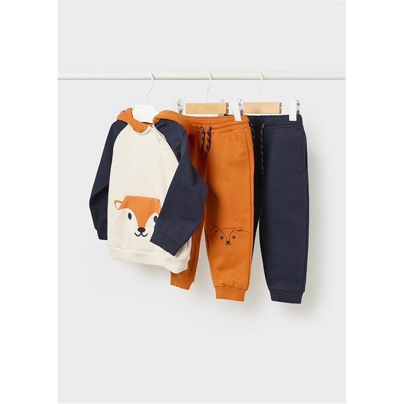 Mayoral Dres niemowlęcy 3-częściowy Oranż lis  2876 col.69 Mayoral - 1