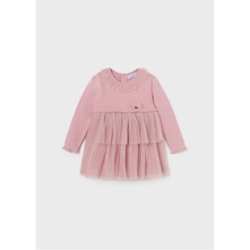 Łączona sukienka niemowlęca Róż