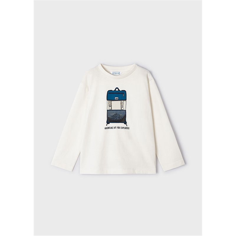 Koszulka interaktywna z bawełny Lodowiec